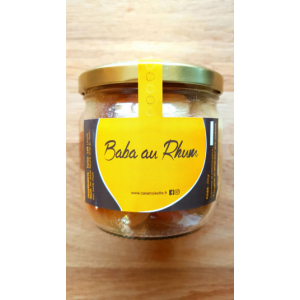 Babas au rhum en bocaux