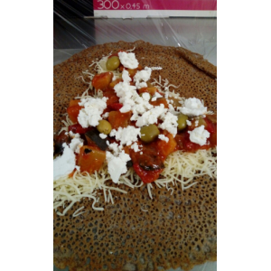 Galette chorizo feta