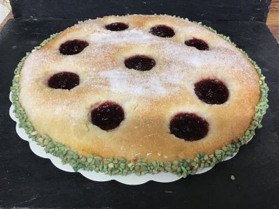 Galette aout/septembre:galette à la framboise