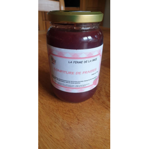 Confiture de fraises (de notre exploitation)