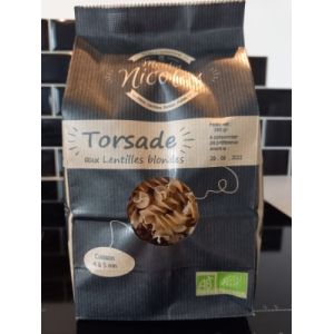 Torsade aux lentilles blondes