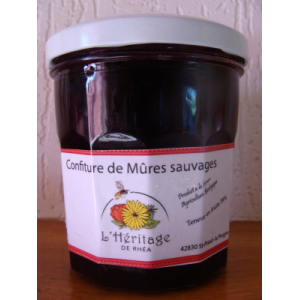 Confiture de mûres sauvages
