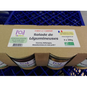 Coffret salade 3+1 gratuit