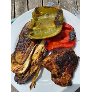 Cuisses de poulet  marinées au paprika