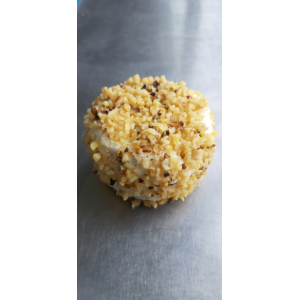 Fromage frais enrobée aux noix