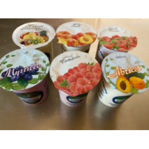 Yaourts brassés aux confitures bio