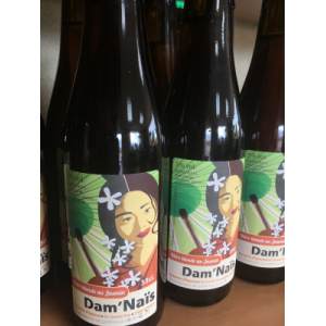 Bière blonde dam'naïs au jasmin 5% 75 cl