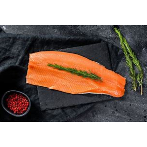 Filet de saumon bio fume entier non tranché