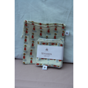 Semainier et sa pochette - arès 1851