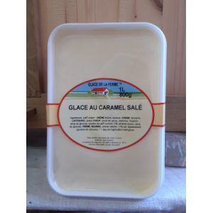 Glace au caramel salé (la pièce)
