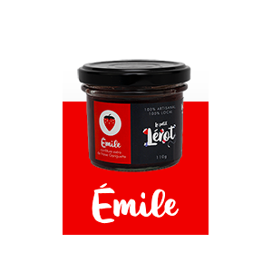 Confiture extra de fraises gariguett - emile