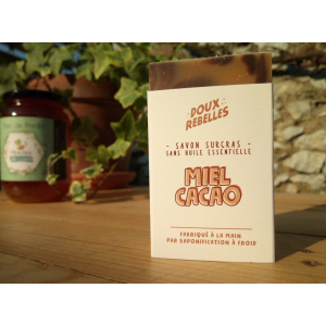 Savon miel cacao