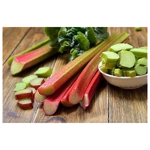 Rhubarbe tige  bio  environ 5 tiges