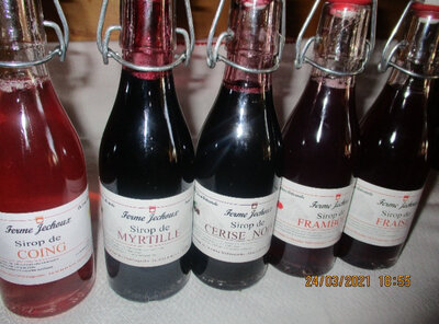 Sirop de fruits