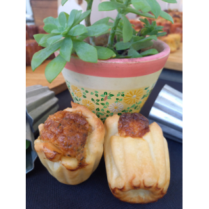 Mini quiche cannelée