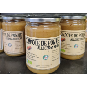 Compote de pomme bio