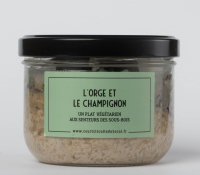 L'orge et champignons