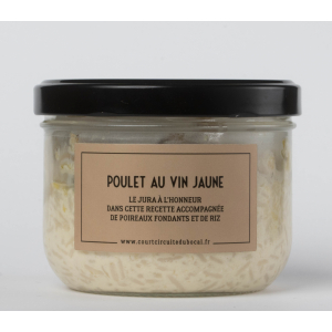 Le poulet au vin jaune