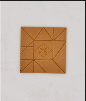 Les tablettes douceurs  chocolat lait caramel