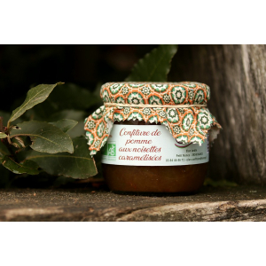 Confiture de pomme noisettes caramélisées