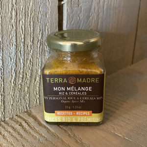Mélange épices bio riz et céréales