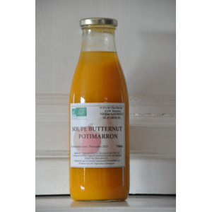 Bouteille 750 ml soupe butternut potimarron