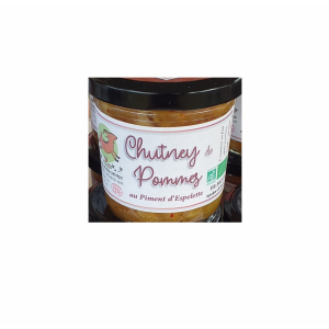 Chutney de pommes au piment d'espelette
