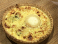 Quiche poireaux chèvre