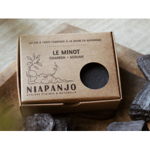 Savon 'le minot' - charbon actif & tea tree