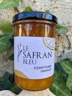 Confiture orange et safran