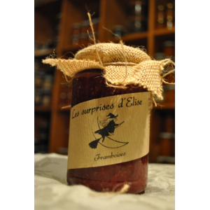 Préparation de fruits framboises