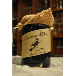 Préparation de fruits myrtilles sauvages