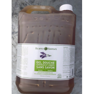 Gel douche ss savon lavande biosens&saveurs5l