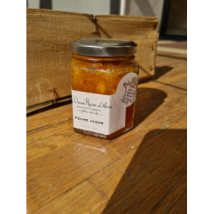 Confiture peche jaune