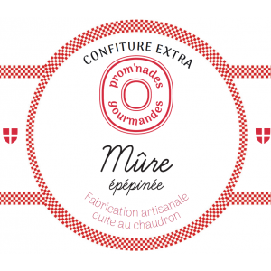 Confiture mûre épépinée 370g