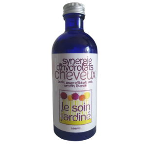 Synergie d'hydrolats cheveux