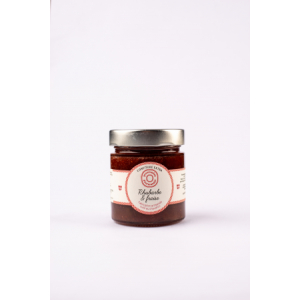 Confiture rhubarbe fraise 250g