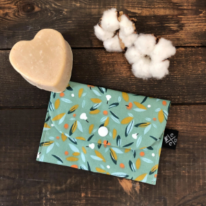 Pochette savon - végétal