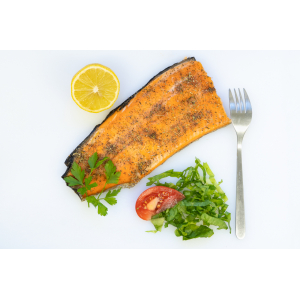 Truite fumée aux herbes