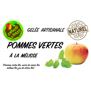 Gelée pomme vertes à la mélisse