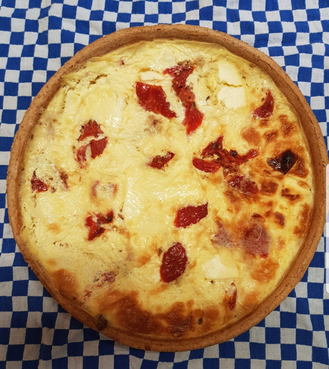 Quiche 3 fromages ±2,8kg