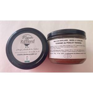 Terrine de poulet au ratafia