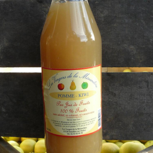 Jus de pommes kiwi