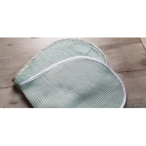 Lot de 2 bavoirs d'épaule, couleur vert d'eau