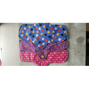 Lot de 3 serviettes hygiéniques lavables