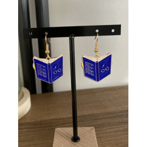 Boucles d’oreilles livre harry potter