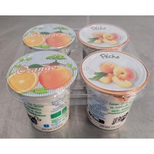 Yaourts aux fruits jaunes par lot de 4