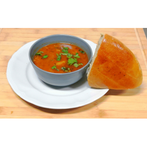 La chorba & pain à la semoule