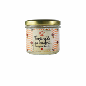 Tartinable au beaufort champignons des bois