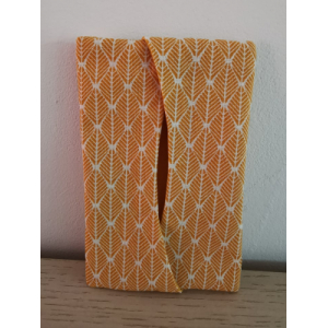 Pochette à mouchoirs jaune épis